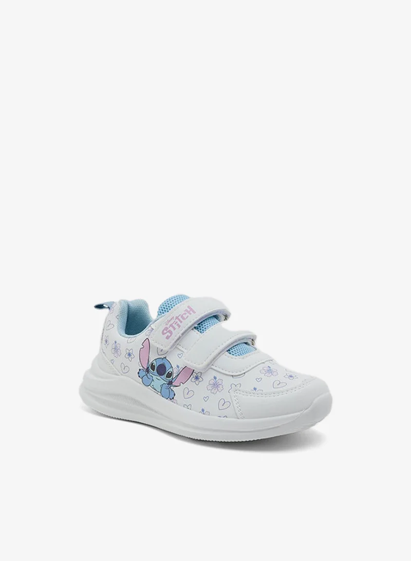 R&B Stitch Print Velcro Shoes