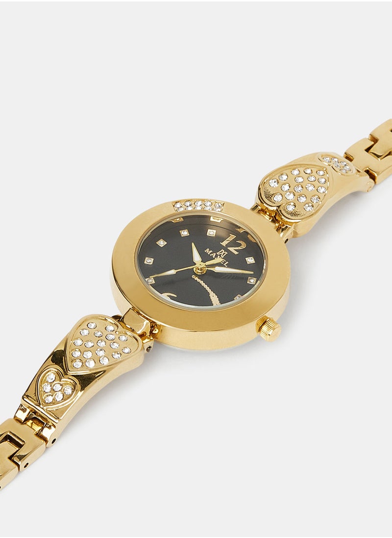 Maxel - Women's Trendy Analog Wrist Watches MX39 - 28mm - Image 1