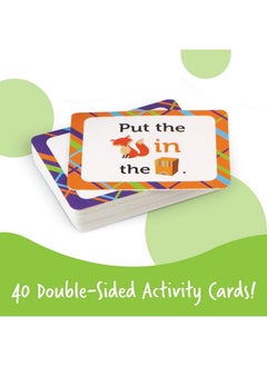 Learning Resources Fox In The Box Position Word Activity Set Back To School Games Classroom Games For Teachers Phonics Game Preschool 65 Piece Set Ages 3+  - Image 3