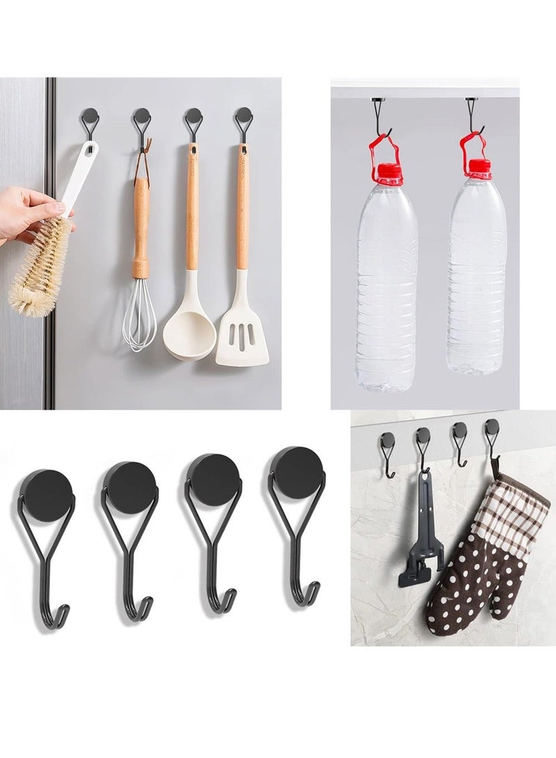 Magnetic Hooks Magnet Hooks for Hanging Heavy Duty Strong Neodymium Magnet with Swivel Hook for Cruise Refrigerator Fridge Grill  - Image 5