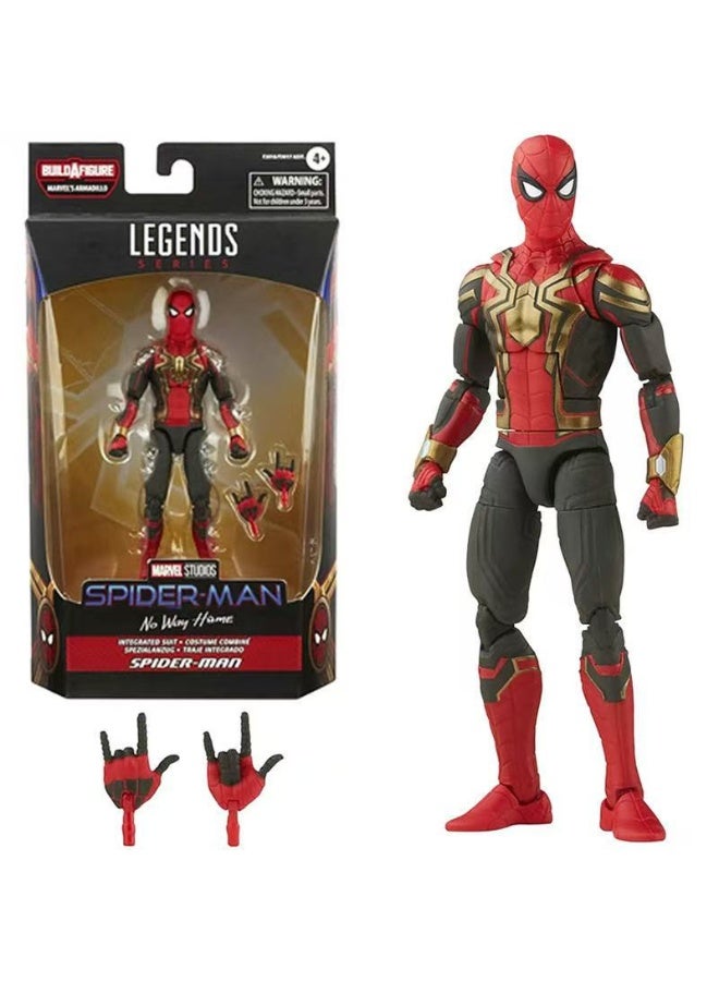 عام الرجل العنكبوت: لا توجد طريقة المنزل 6 بوصة المنقولة دمية نموذج الديكور سطح المكتب الديكور لعبة هدية للعائلة والأصدقاء - Image 1