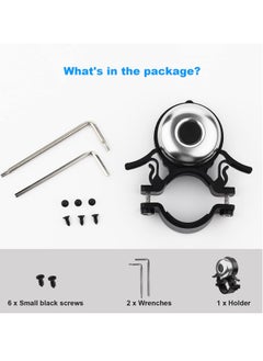 SYOSI Bicycle Bell for Apple AirTag, Hidden Holder, Anti-Theft Device Waterproof Mount, Fits Bikes, Easy Installation, Bike Accessories  - Image 2