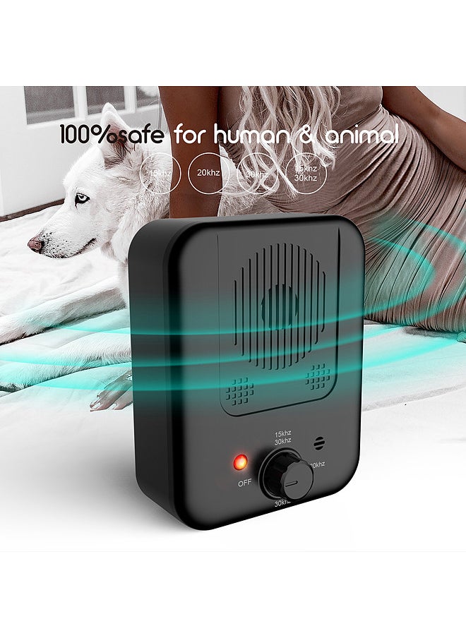 Generic - K4 Anti Barking Device Dog Bark Control Behavior Training Waterproof Rechargeable Tool Suitable for Small Medium Large Size Dogs 10m Control Range LED Indicate Indoor and Outdoor Deterrent System - Image 1