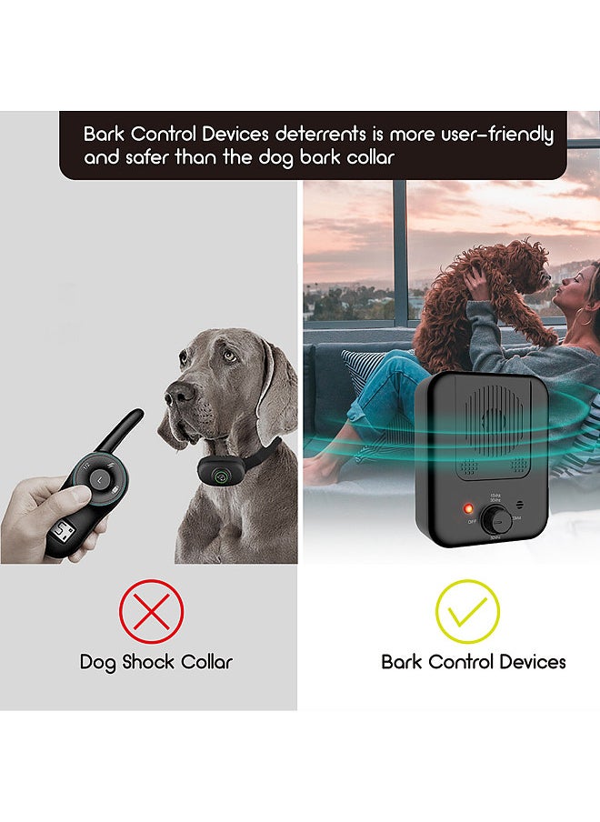 Generic - K4 Anti Barking Device Dog Bark Control Behavior Training Waterproof Rechargeable Tool Suitable for Small Medium Large Size Dogs 10m Control Range LED Indicate Indoor and Outdoor Deterrent System - Image 1