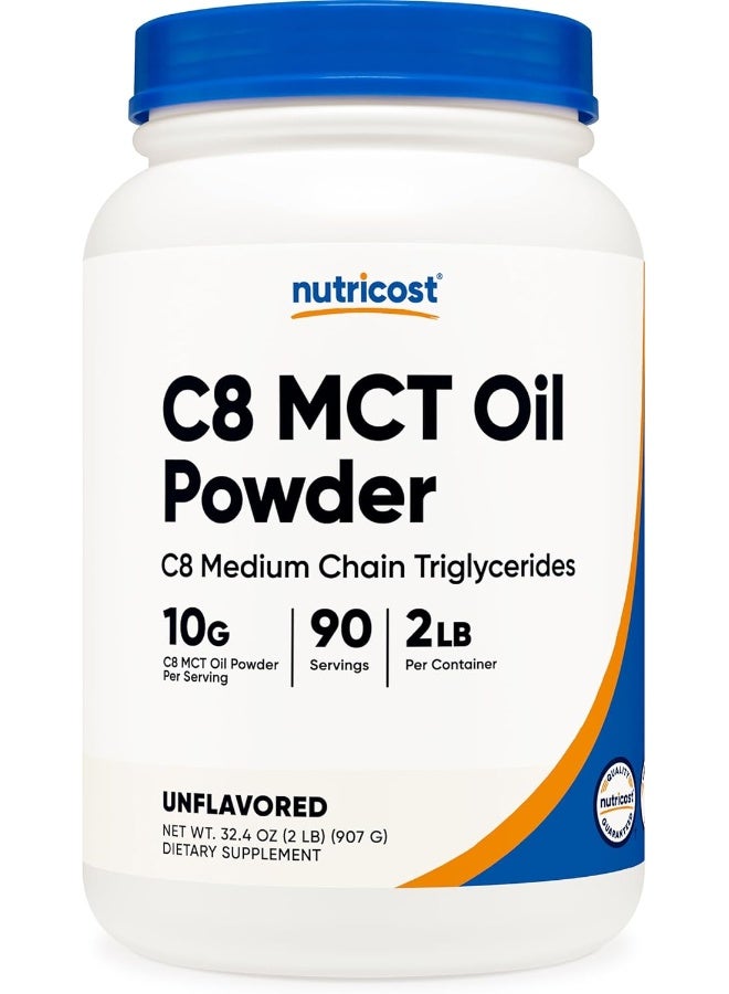 Nutricost C8 Mct Oil Powder - 95% C8 Mct Oil Powder - Image 1