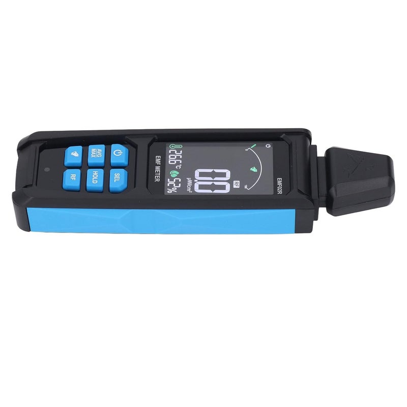 كاشف المجالات الكهرومغناطيسية عالي الحساسية 30 ميجاهرتز إلى 8 جيجاهرتز مع شاشة ملونة للمحاور XYZ ومقياس إشعاع قابل لإعادة الشحن - Image 3