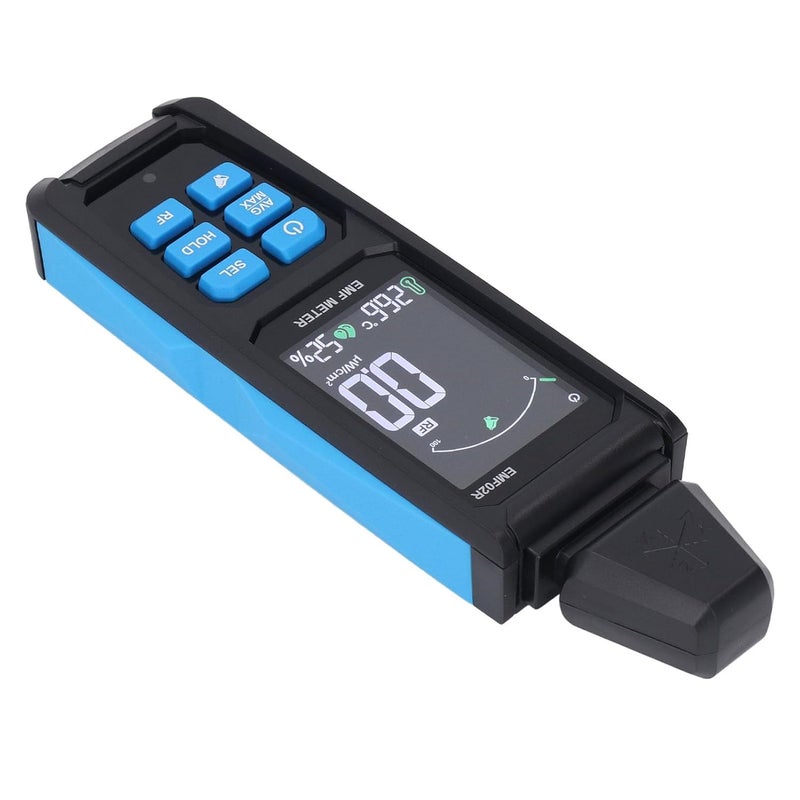 كاشف المجالات الكهرومغناطيسية عالي الحساسية 30 ميجاهرتز إلى 8 جيجاهرتز مع شاشة ملونة للمحاور XYZ ومقياس إشعاع قابل لإعادة الشحن - Image 2