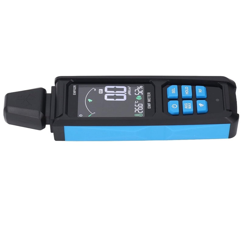 كاشف المجالات الكهرومغناطيسية عالي الحساسية 30 ميجاهرتز إلى 8 جيجاهرتز مع شاشة ملونة للمحاور XYZ ومقياس إشعاع قابل لإعادة الشحن - Image 4