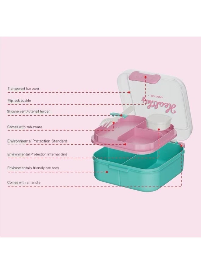 Good Life Baby Lunch Box with Handle and Fork - Image 2