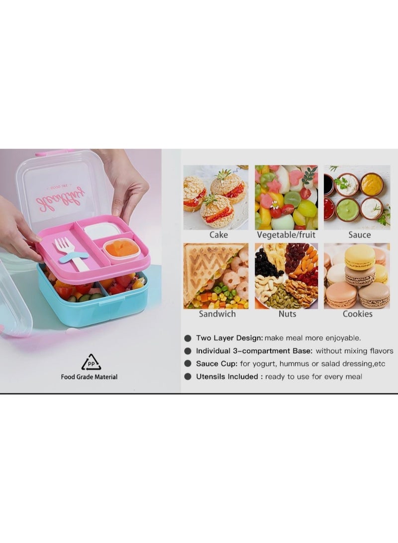 Good Life Baby Lunch Box with Handle and Fork - Image 4