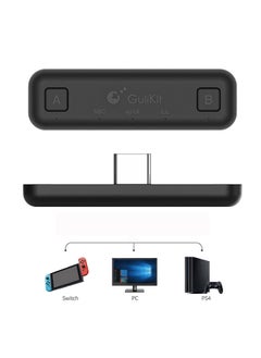 NIBEMINENT Gulikit Bluetooth Audio Transmitter Adapter For Switch / Lite Ps4 Pc Black  - Image 2