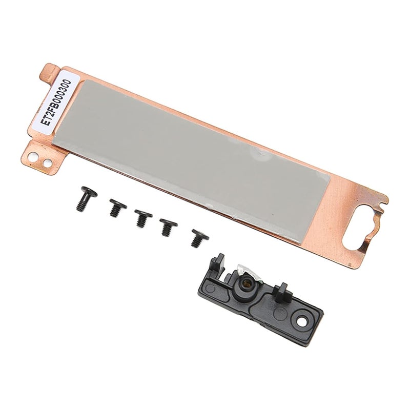 غطاء قرص صلب مع مشتت حراري M.2 2280 SSD، من سبائك الألومنيوم، مشتت حراري Nvme M.2 NGFF SSD مع حامل لـ Latitude 5400 5401 5404 5410 5411 (ليس القرص الصلب) - Image 1