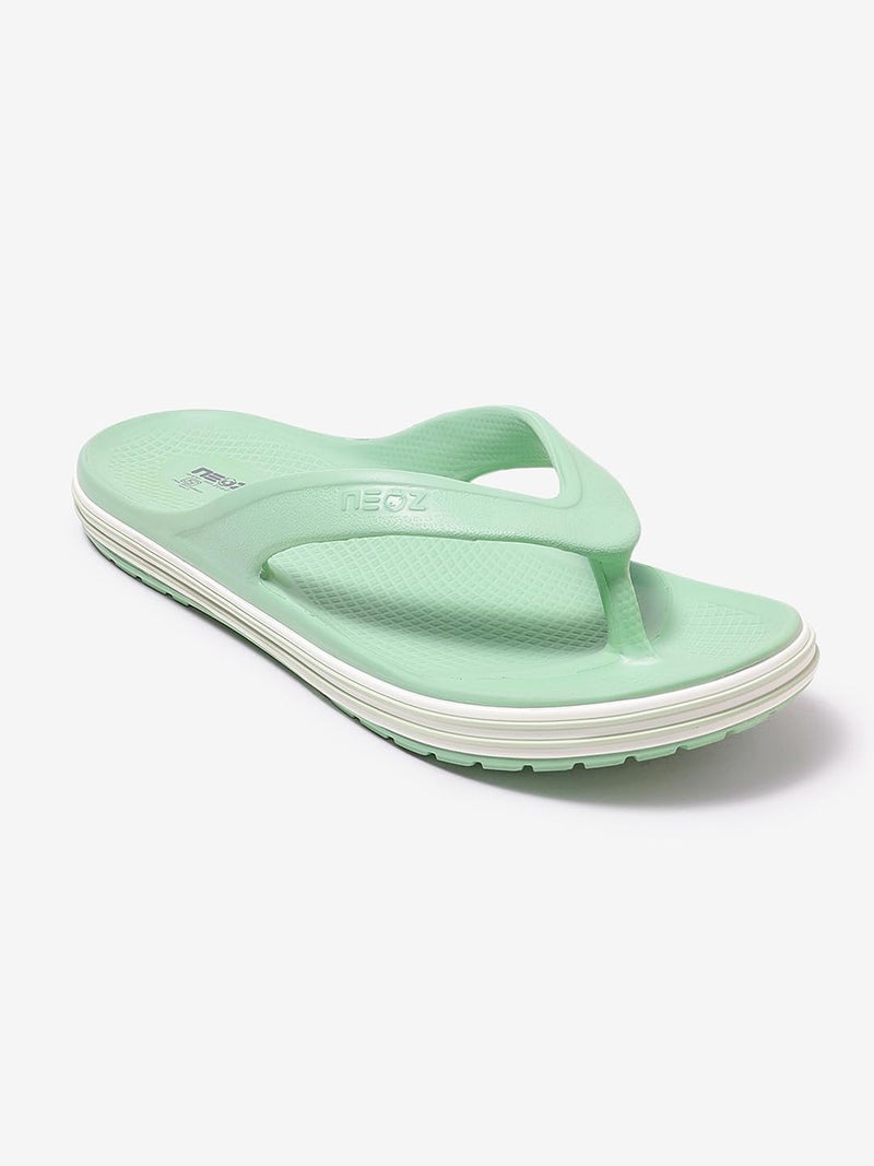 Neoz Ultra Soft Women's Slippers with Cushion FootBed for Adult | Comfortable & Light Weight| Stylish & Anti-Skid| Waterproof & Everyday Flip Flops for Ladies/Girls, W-COOLZ-51-MINT_6 - Image 3
