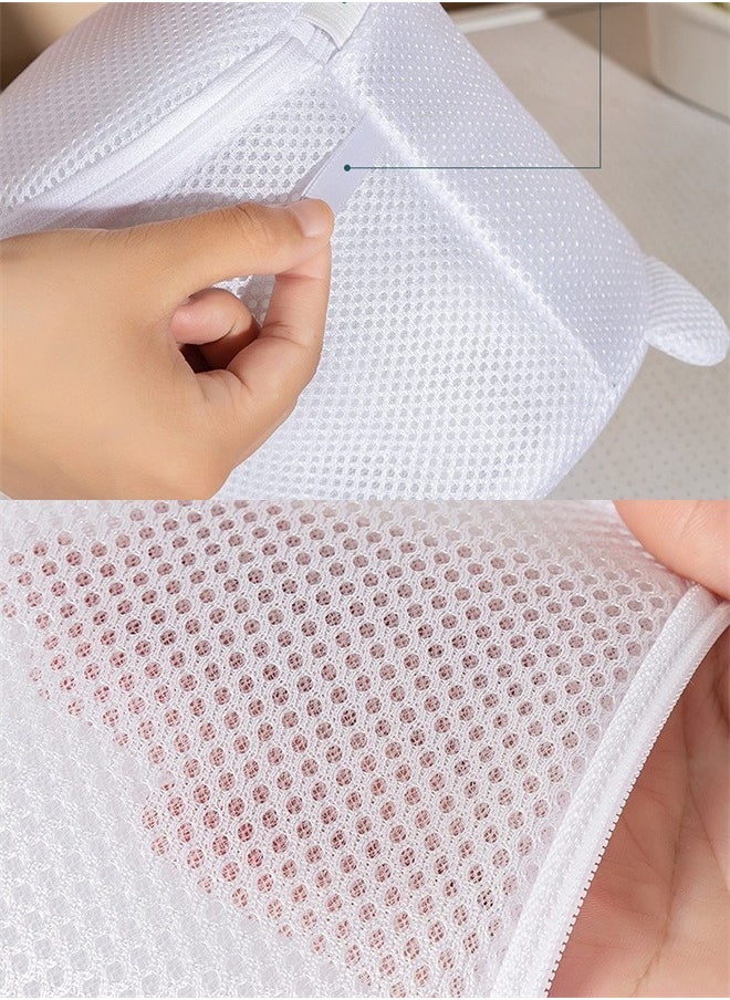 SYOSI - Mesh Laundry Bags, Set of 2 Delicate Laundry Bag for Washing Machine, Clothing Washing Bags, Garment Bags for Laundry, Lingerie Bag, Travel Storage Organize Bag(Cat Set) - Image 1