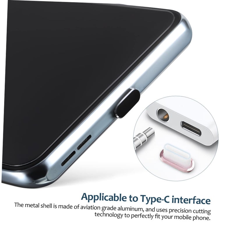14 Pcs USB C Port Plugs Caps for Phone Charging Port Protection Easy Install - Image 3