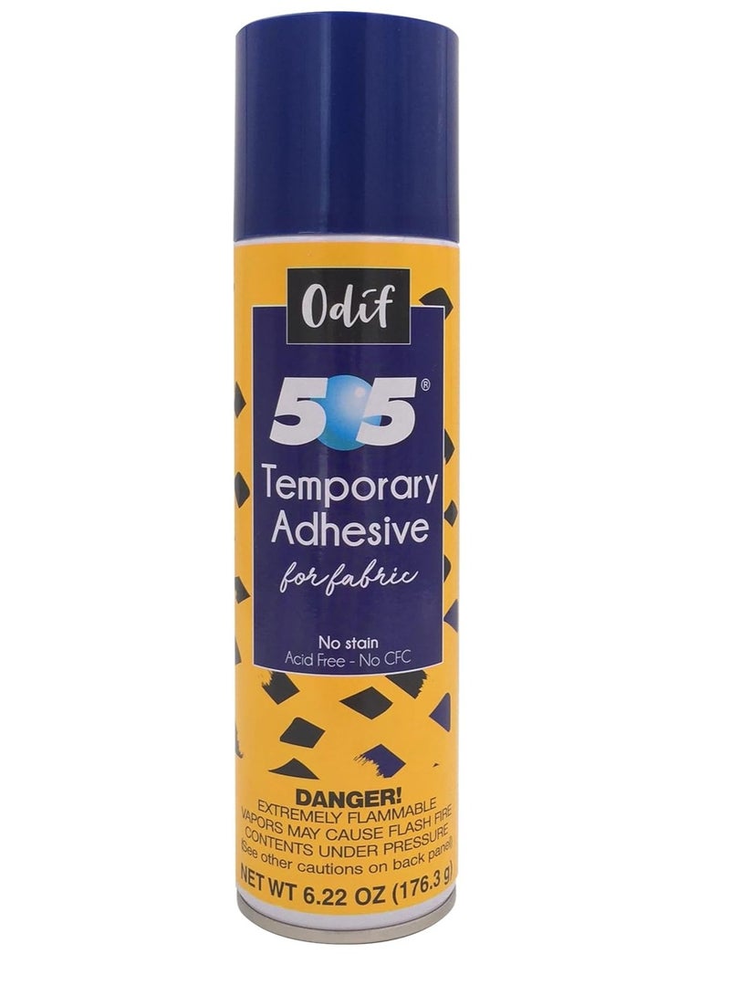 Odif - 505 Spray and Fix Temporary Fabric Adhesive 7.2oz