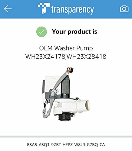 LinkEZ OEM Washer Pump WH23X28418  WH23X24178 - Image 2