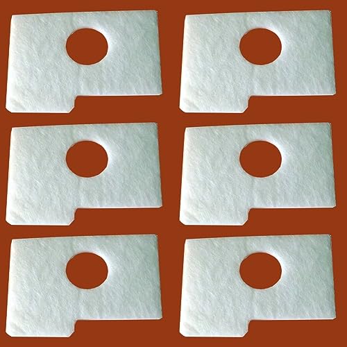 Hipa MS170 MS180 Air Filter for STIHL MS 170 MS 180 017 018 Chainsaw Parts Replace 1130 124 0800 Chainsaw Air Filter Pack of 6 - Image 1