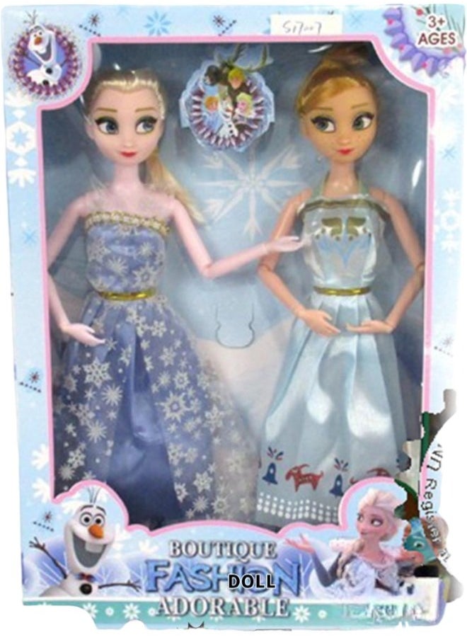 Disney baby - مجموعة دمى الأميرة إلسا وآنا فروزن للبنات - Image 1