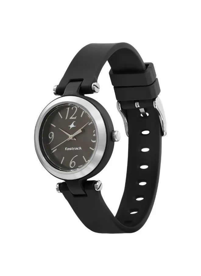 fastrack Women's Analog Round Shape Silicone Wrist Watch - 68015PP01 - 42 Mm  - Image 3