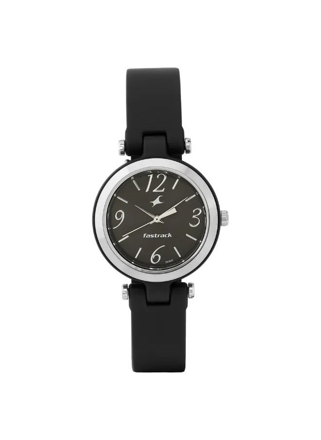 fastrack Women's Analog Round Shape Silicone Wrist Watch - 68015PP01 - 42 Mm  - Image 2