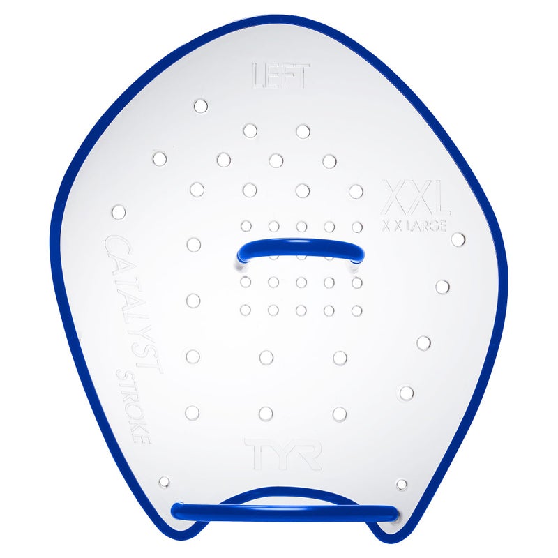 TYR Catalyst Stroke Swim Paddles - Adult Swim Paddles for Training - Durable, Flexible Hand Fins for Building Strength, Endurance, and Improving Technique - Image 1