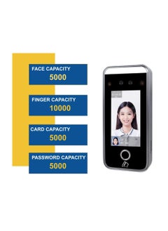 BioEnable BioEnable AI32F Face Finger RFID Time Attendance Access Control System Touch Screen Multi Language Support Wide Dynamic Range  - Image 2