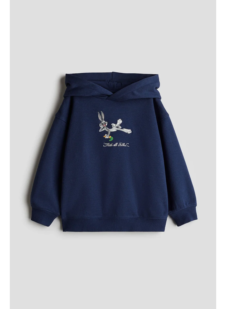 اتش اند ام Motif-Detail Hoodie