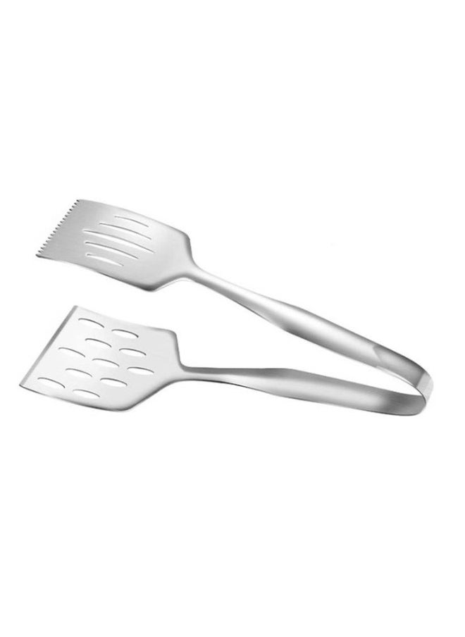 Happy Home Food clip rectangle stainless steel serving handle - silver  - Image 1