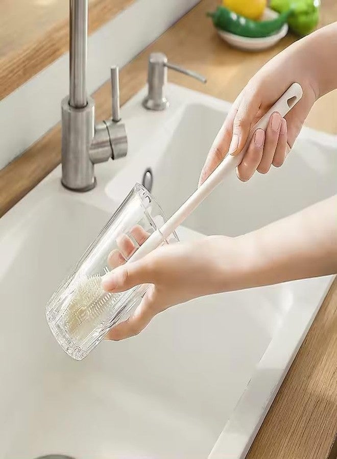 SHINOARI Multi-Function Silicone Bottle Cleaning Brush Scrubber Brushes for Cup Cleaner Brush Long Handle | Portable Foldable Cleaning Brush Soft Water Bottle Brush Kitchen Household Supplies - Image 1