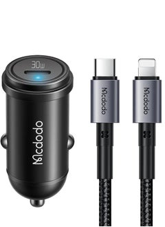 Mcdodo CC-7492 Single Port 30W 1C PD Fast Car Charger 36W Type C To Lightning Cable 1.2m - pzsku/ZCE814DC3E1B108D2157FZ/45/_/1733351824/db96accb-3bbe-4556-8e6b-3be519d44fd1