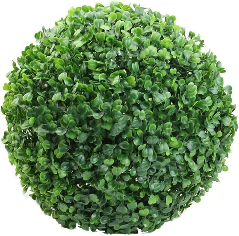 Dioche Green Plastic Plant Ball 20cm Decoration Elegant Home Outdoor Wedding Party Plants Grass Ball (1) - Image 5