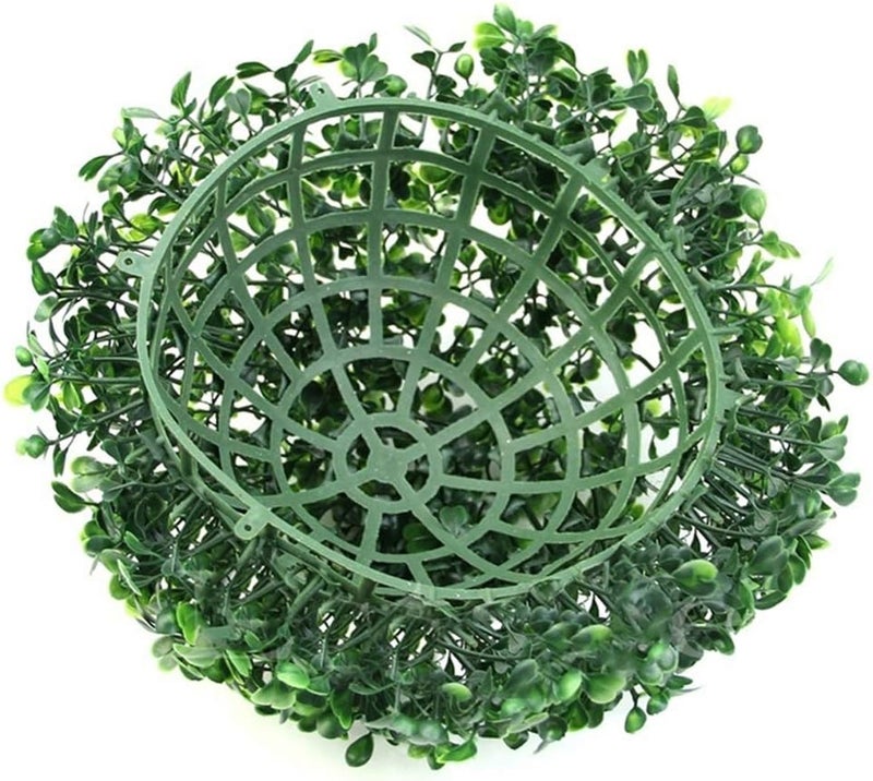 Dioche Green Plastic Plant Ball 20cm Decoration Elegant Home Outdoor Wedding Party Plants Grass Ball (1) - Image 3