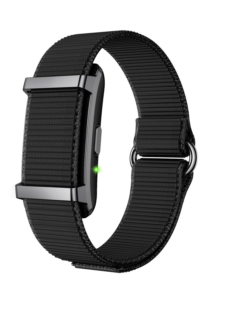 Smart Bracelet,Smart Health Wristband for Man&Women,Wearable Activity & Fitness Tracker Band, 24H Sleep Tracker,Health Data Monitor, Multi-Sport Mode Smart Wristband with Free APP,Black - Image 1