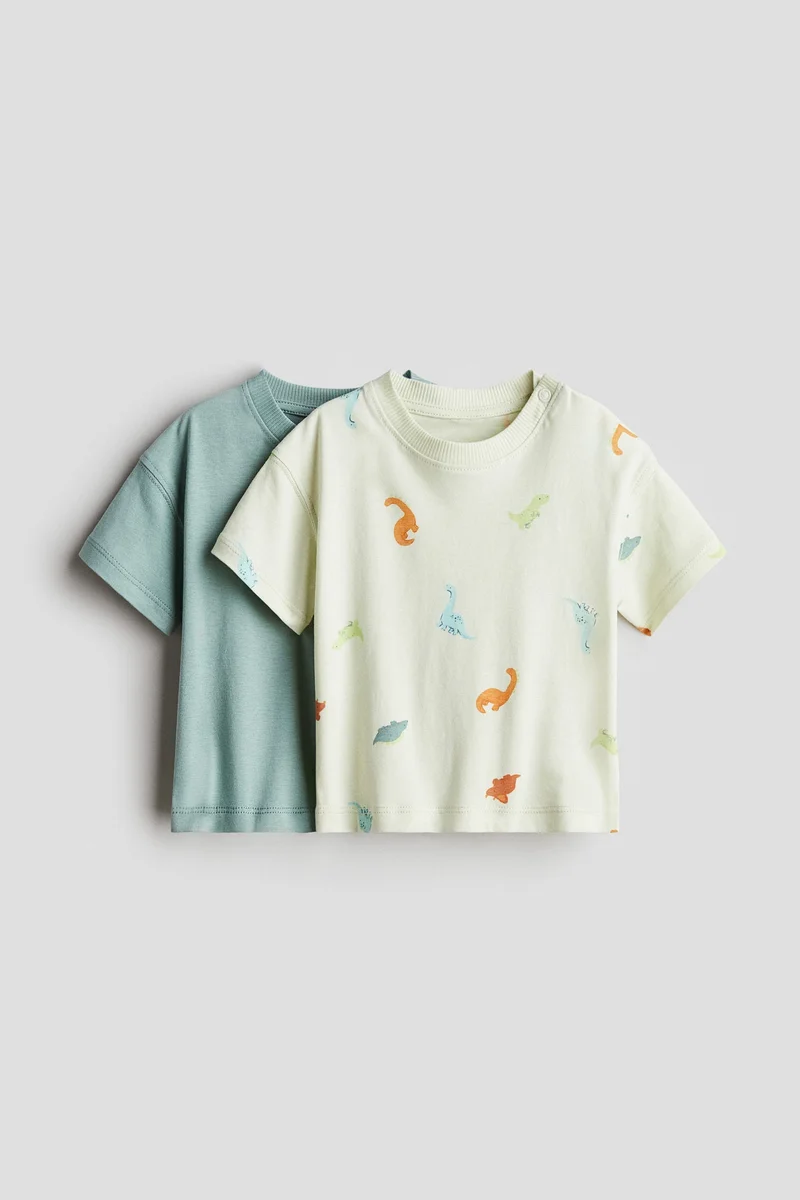 H&M 2-pack cotton T-shirts
