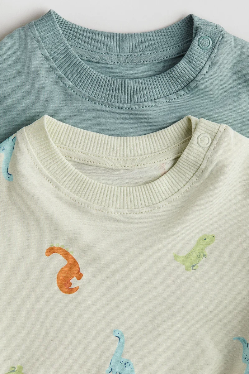 H&M 2-pack cotton T-shirts