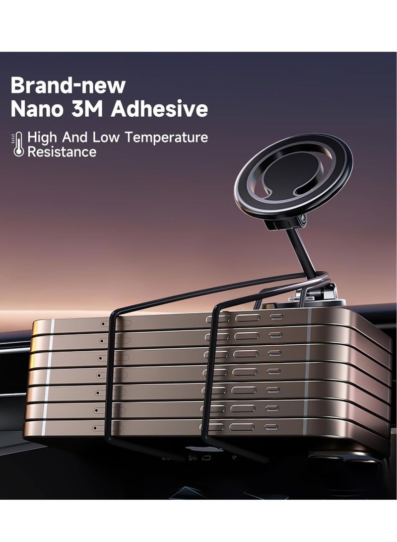 360° Rotation All-Metal Magnetic Car Mount for iPhone & Smartphones - Image 5