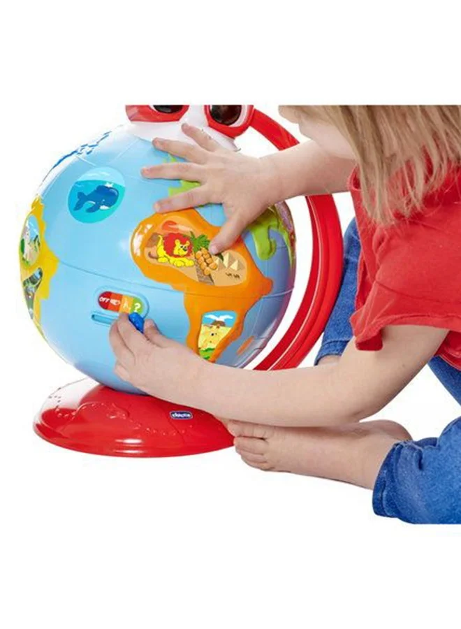 شيكو Dante The Talking Globe, Educational and Interactive World Map to Learn Geography, 2-6 Years