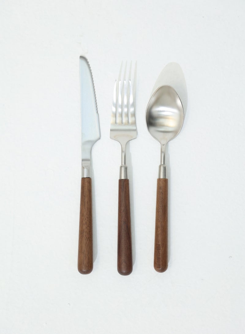 touche déco Wooden Cutlery Set - Image 1