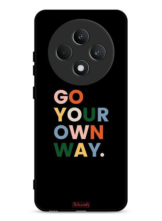 Tolwak Oppo Reno12 F 5G Protective Case Cover Go Your Own Way - Image 1
