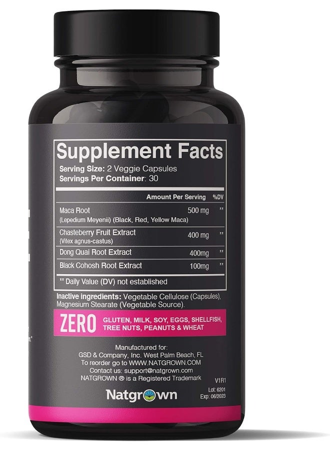 Natgrown Women’s Balance - Hormone Balance for Women Menopause Relief Supplement - Image 2