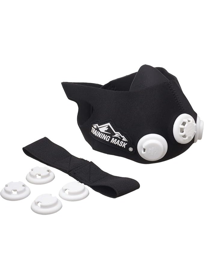 Training mask for self-regulation and improved athletic performance