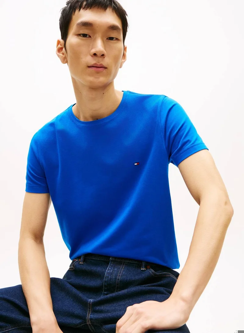 TOMMY HILFIGER  Slim Crew Neck T-Shirt for Men | Best Price UAE