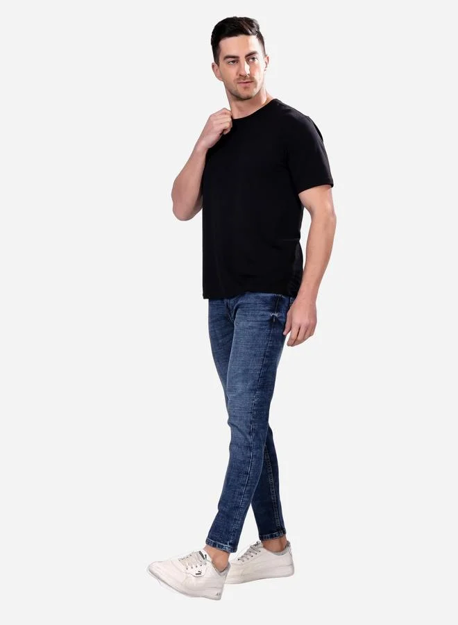 ستايلوكس Stylox Mid Rise Whiskered Ankle Fit Jeans