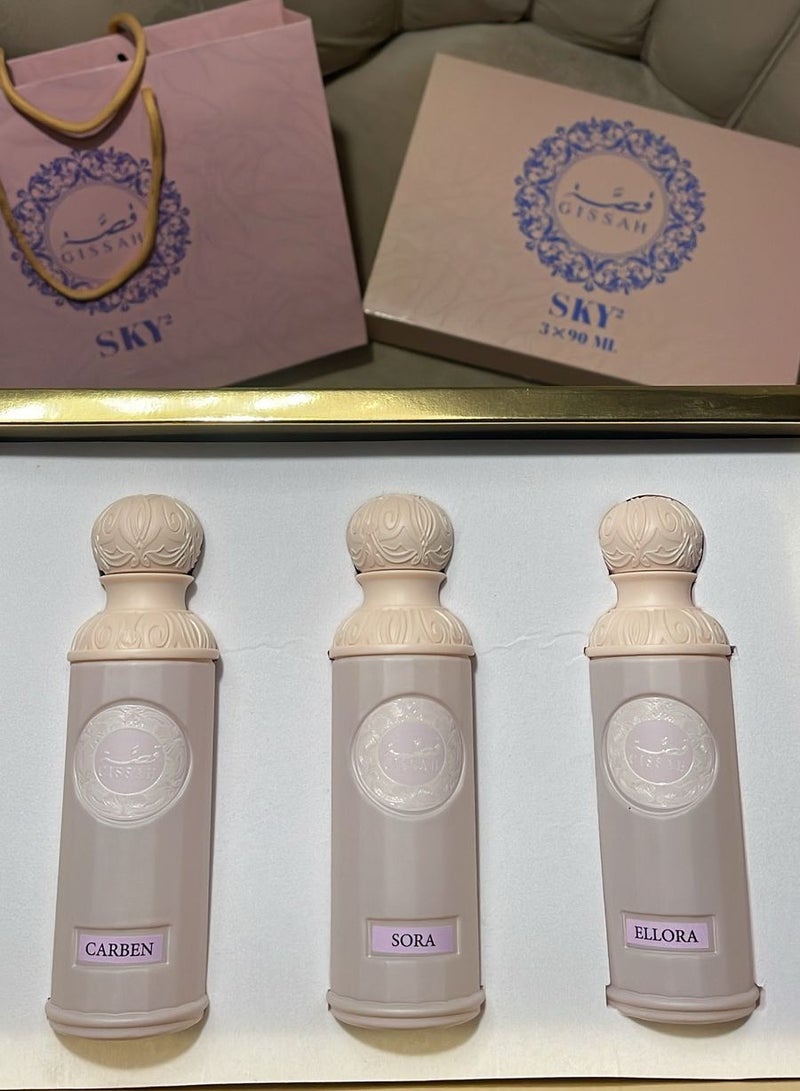قصة مجموعة عطور قصة ثلاث قطع 90 مل - Image 1