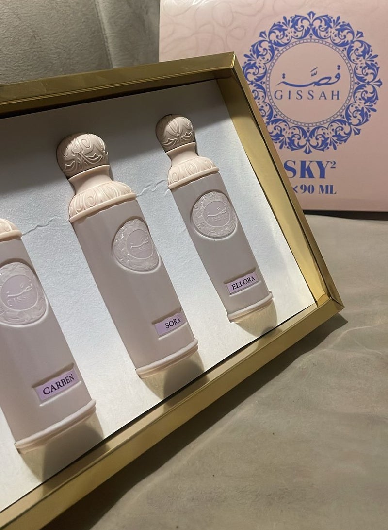 قصة مجموعة عطور قصة ثلاث قطع 90 مل - Image 3