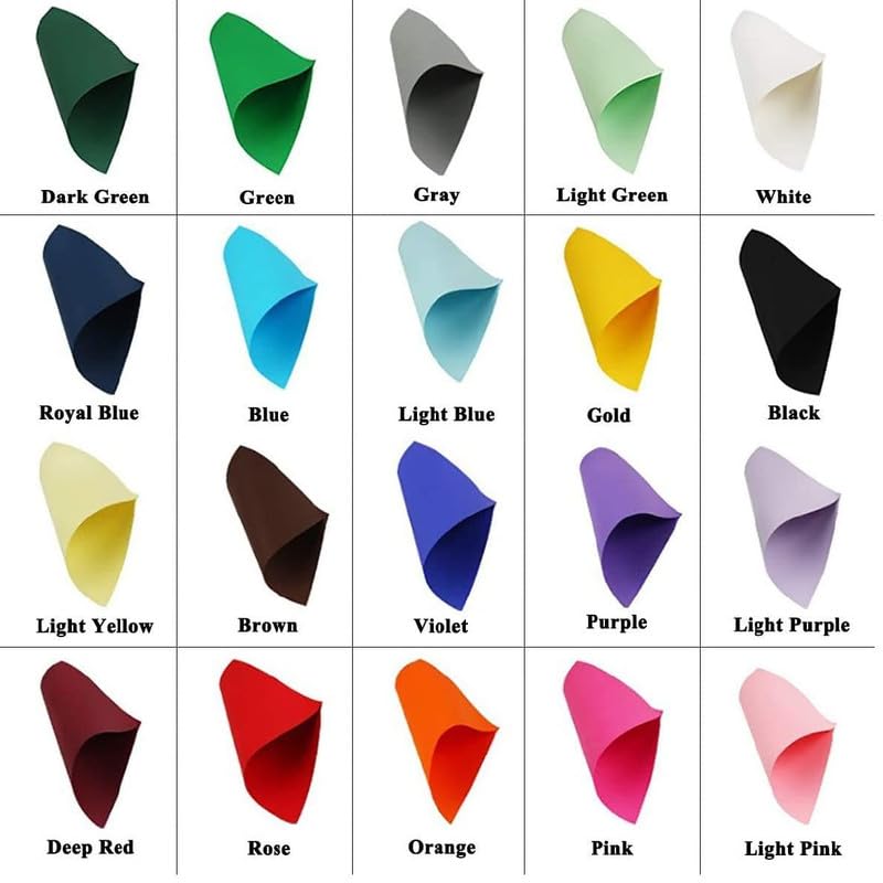 ECLET ورق أوريغامي نيون 15 سم × 15 سم عبوة من 100 ورقة (10 ورقة × 10 لون) لون فلوريسنت ملون من الجانبين للأوريغامي، والتدوين، وأعمال المشاريع. - Image 2