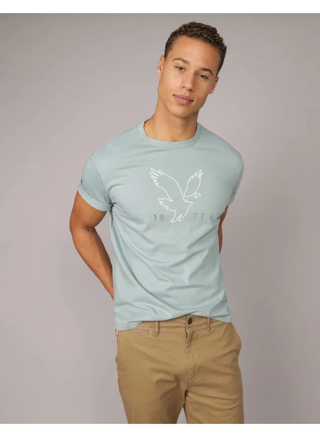 American Eagle AE Logo Graphic T-Shirt