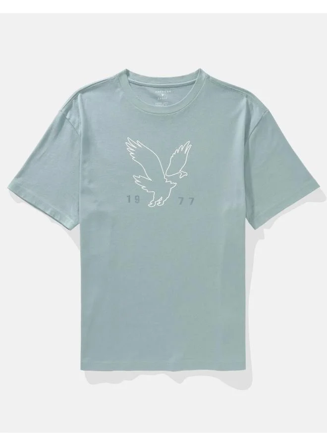 American Eagle AE Logo Graphic T-Shirt