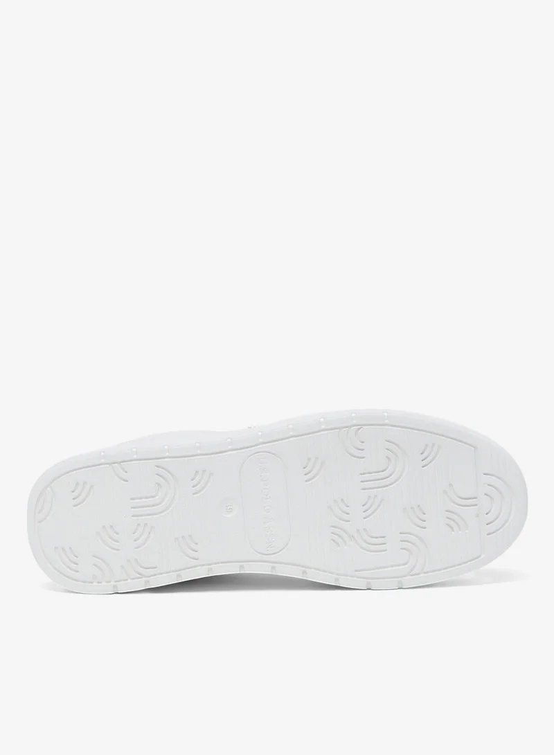 U.S. Polo Assn. Off White Feather-Light Women's Sneakers with Cloud-Like Comfort Shoes - Powered by Memory Foam for Women | Best Price UAE